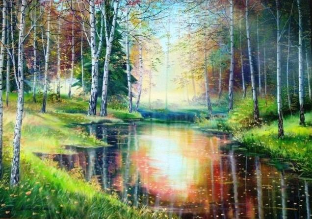 Осенний пруд