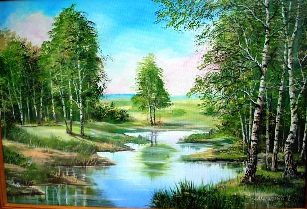 Лето на реке