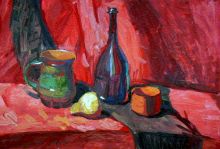 Натюрморт в красном