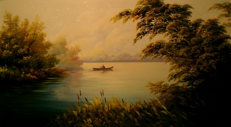 Вечер на реке