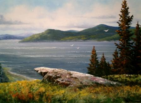 Красноярск. Вид на Енисей