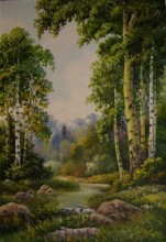 Лесной ручей