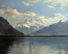 Швейцария. Женевское озеро.