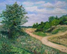 Утро.Болгария. 2009.х.м. 40х50