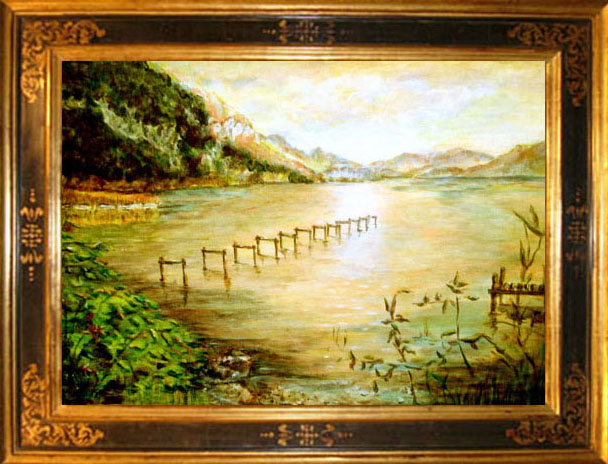 Озеро в Савойе