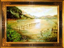 Озеро в Савойе