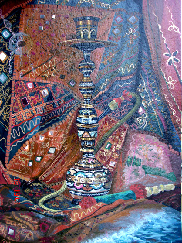 Кальян и море