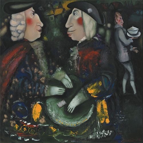 Встреча Моцарта и Казановы. Прага, 1785 г.