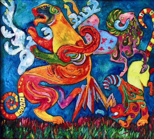 Сакская геральдика