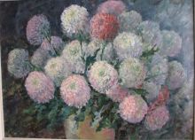 Хризантемы.