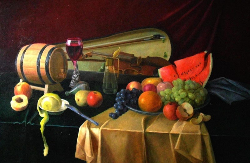 Натюрморт со скрипкой