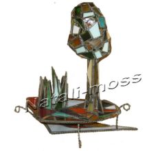 Сувенир. Подсвечник. Дерево.