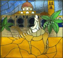 Художественный витраж. Азия.