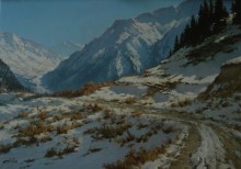 Горы Алатау.