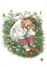 Вепсская девочка.