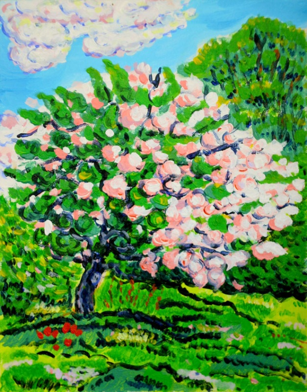 Весна в ботаническом саду