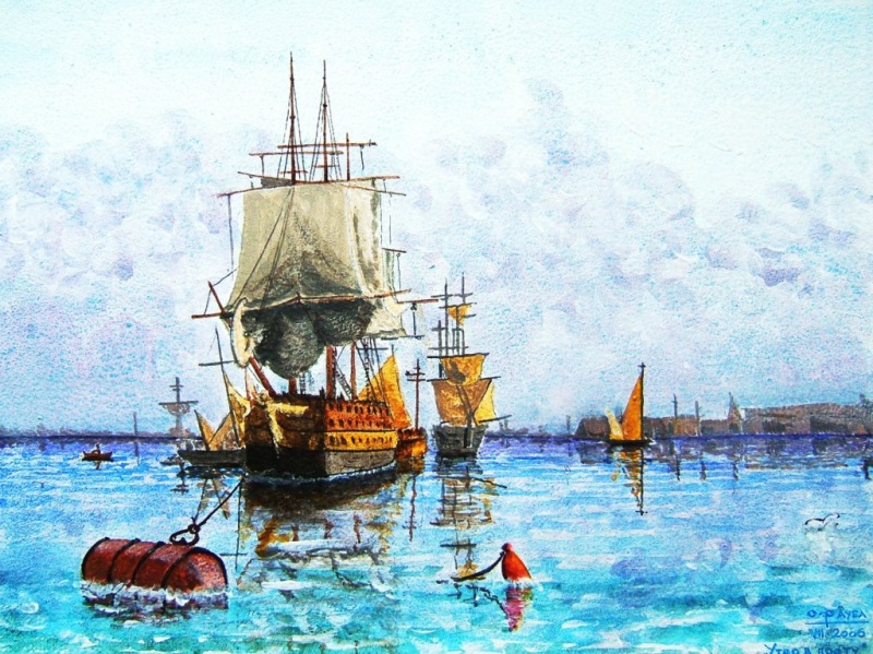 Утро в порту