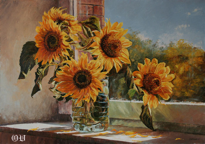 Подсолнухи