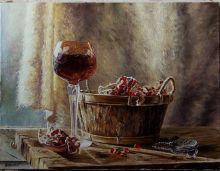 Гранатовый натюрморт
