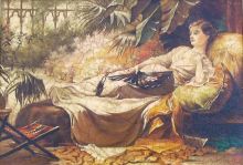 В оранжерее 