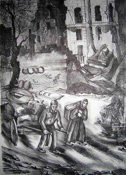 Из серии Мертвый город.Пейзаж городской