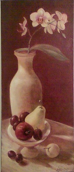 Вечер с орхидеей