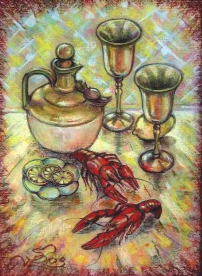 Натюрморт с раками