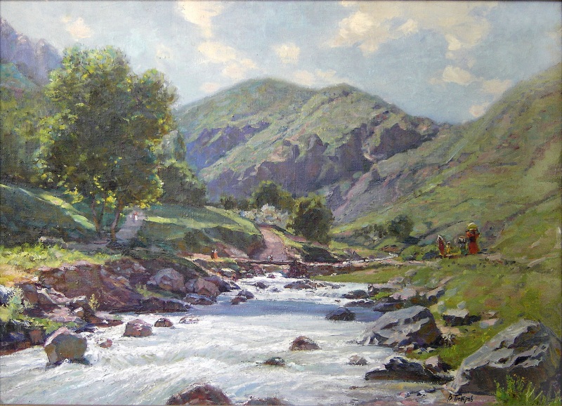 Угам, горный ручей