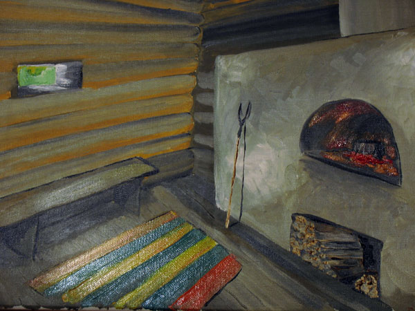 Печь.