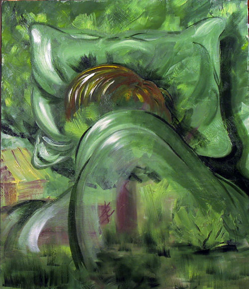 Сон. Автопортрет из детства.