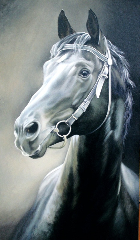Конь серебряный