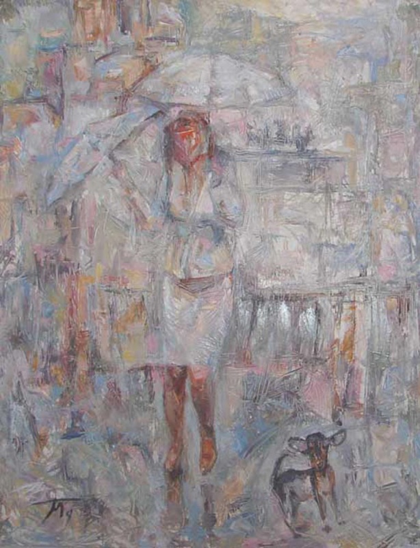 Москвичка. к.м., 60*48, 2009