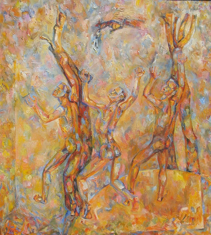 Куда бежать завтра? х.м. 70*80, 1997