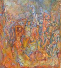 Движение тел в пространстве. х.м., 70*80, 2000