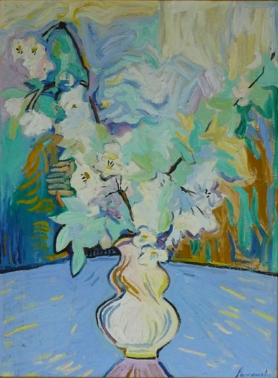 Цветущая яблоня