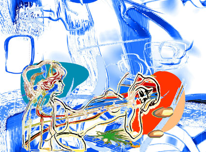  Дождь на море. The Rain on sea.