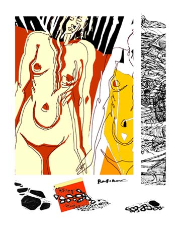 Красное и желтое. Red and yellow. 