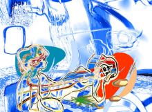  Дождь на море. The Rain on sea.