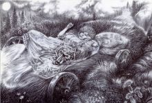 Травы - мары, скрип колес...