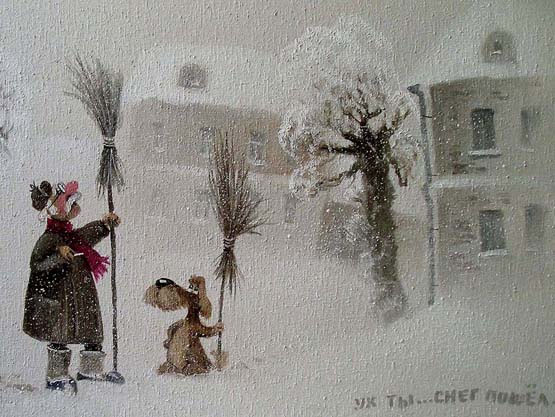 УХ ТЫ...СНЕГ ПОШЕЛ -2