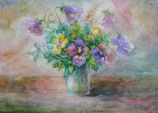 Последние фиалки