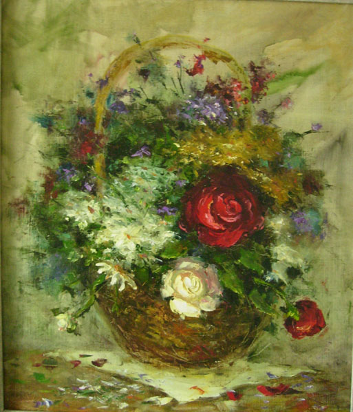 Корзина цветов