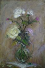 Розы в  кувшине