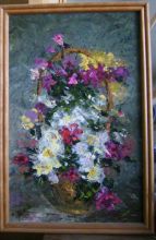 корзинка с цветами