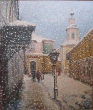 мартовский снегопад