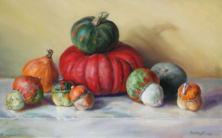 Натюрморт с тыквочками