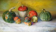 Натюрморт с тыквами