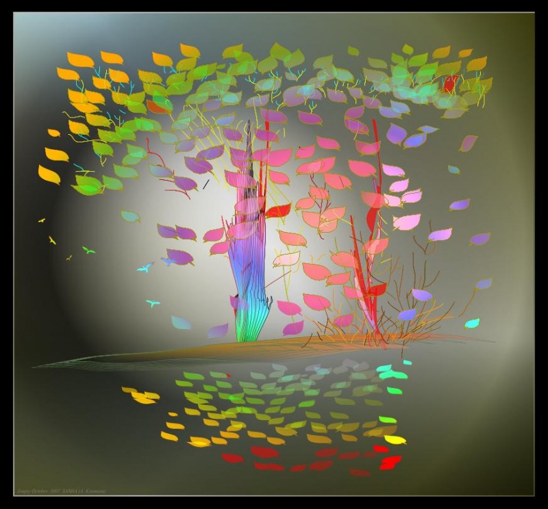 Пустой октябрь.