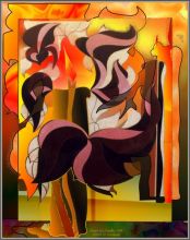 Букет свечи