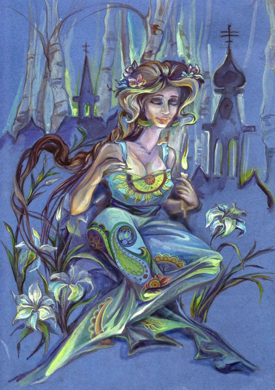 Огонь. Хранительница домашнего  ...